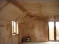 Skimming of internal plaster boards