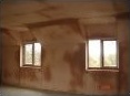 Drying out of plastered internal walls