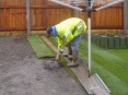 Landscaping the garden