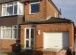 Single storey garage extension with rear utility room